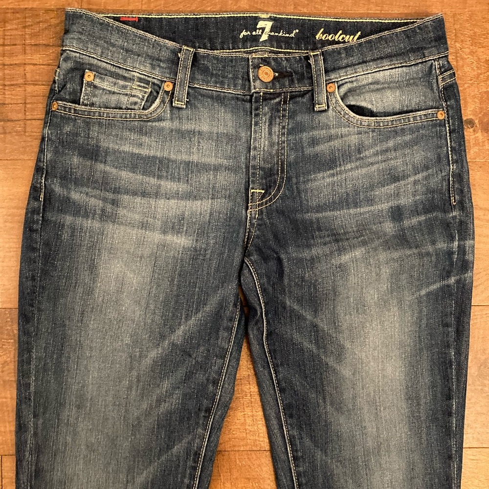 7 For All Mankind Bootcut Jeans Women’s 27 EUC - Picture 2 of 12